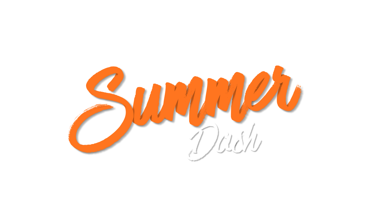 Summer Dash seasonal sales promotion graphic